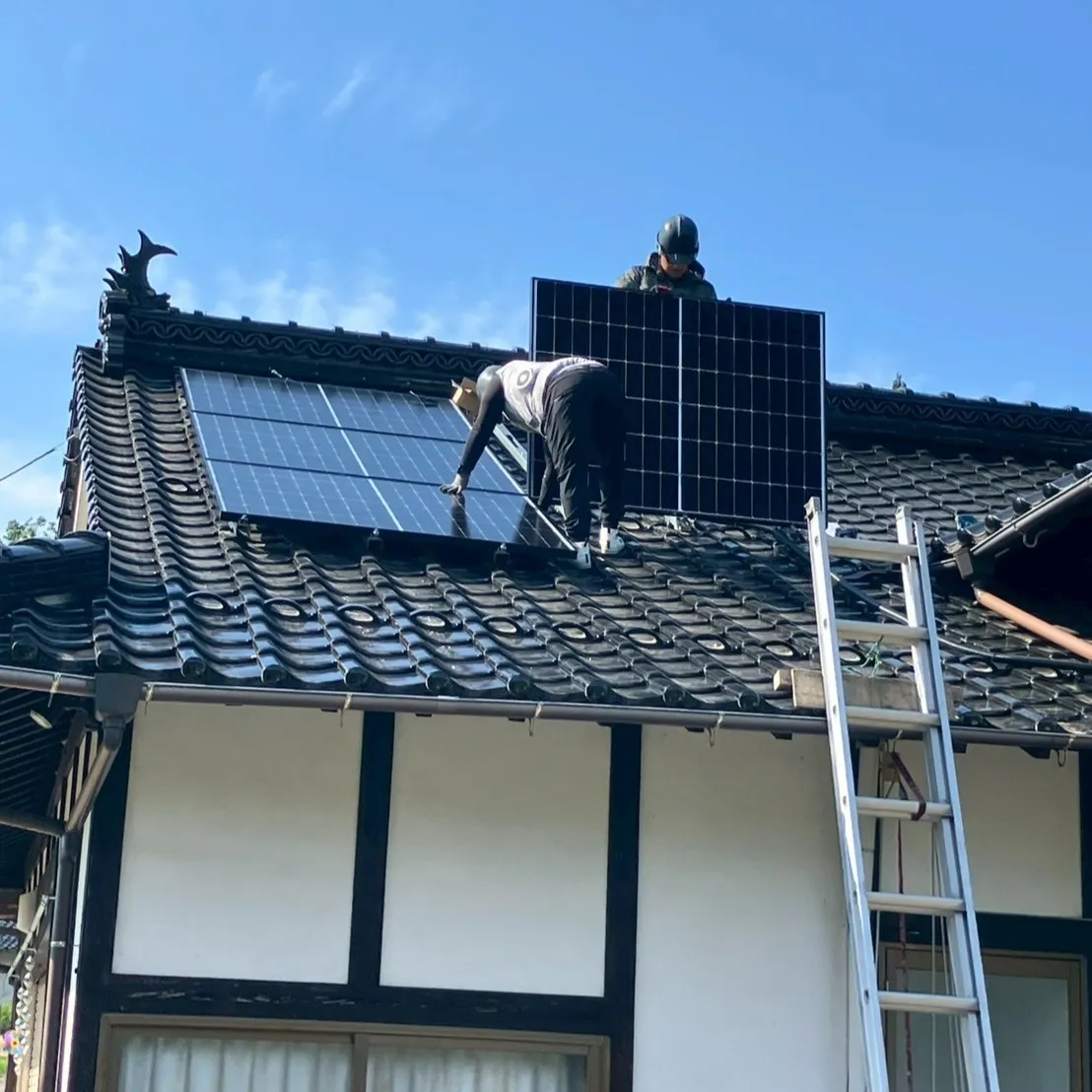 【太陽光パネル新設工事☀️】
