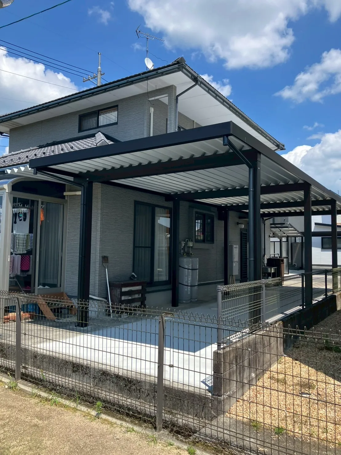 カーポート　施工